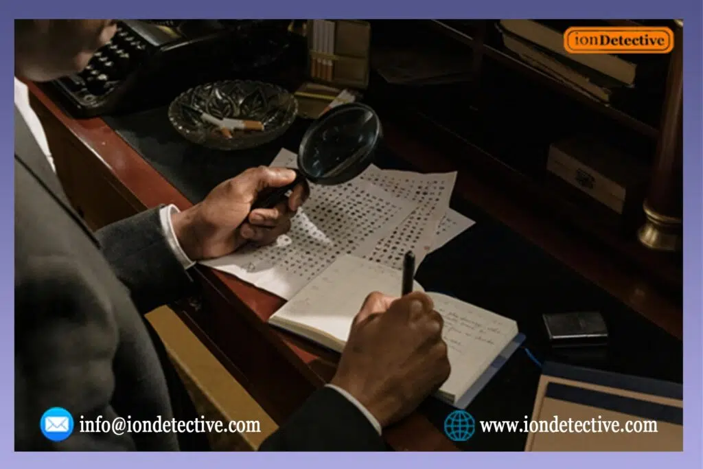 Where do private investigators work? 