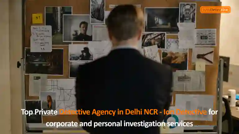Top private detective agency in Delhi NCR - Ion Detective for corporate and personal investigation services