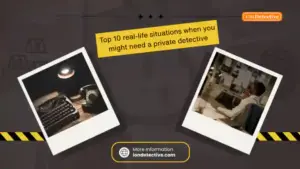 Top 10 real-life situations when you might need a private detective